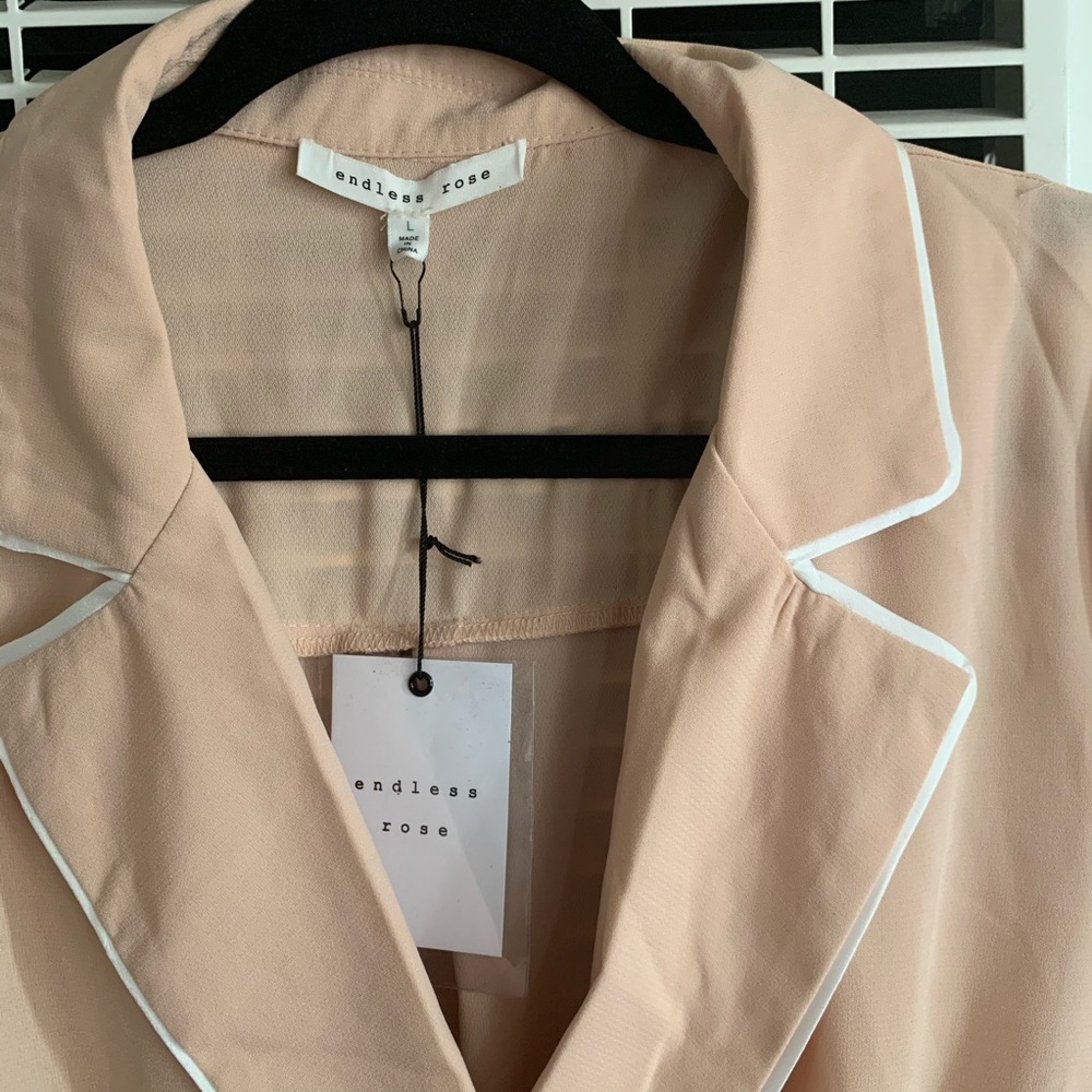 NWT endless rose Double Breasted Romper - Picture 6 of 9